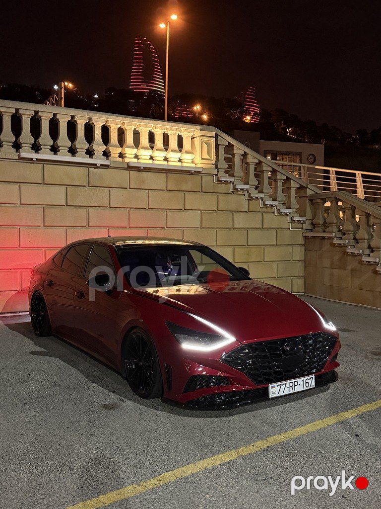 Hyundai Sonata, 1.6 L, 2021 il, 96 000 km — Avtomobillər, Bakı (10)