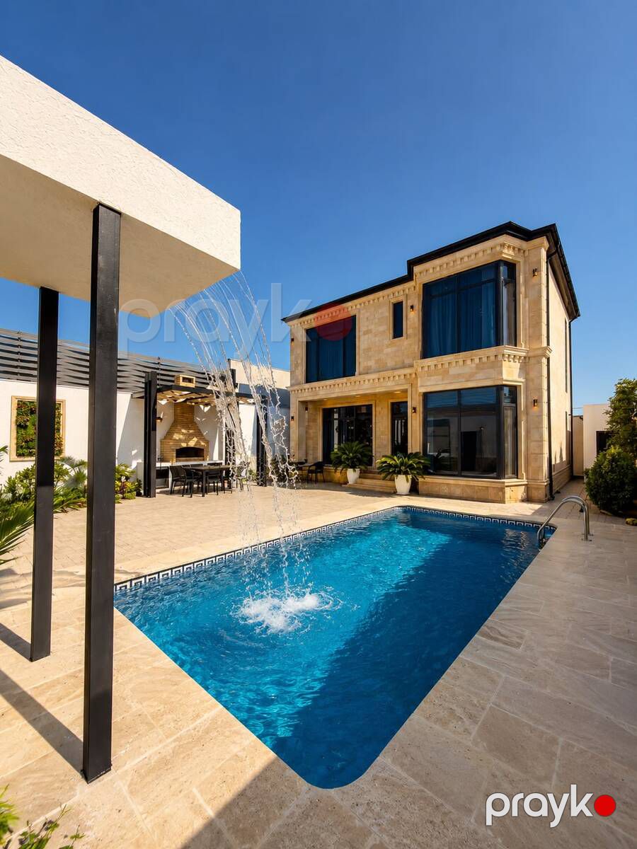 Satılır 4 otaqlı həyət evi/bağ evi 165 m² — Ev, villa, Bakı (2)
