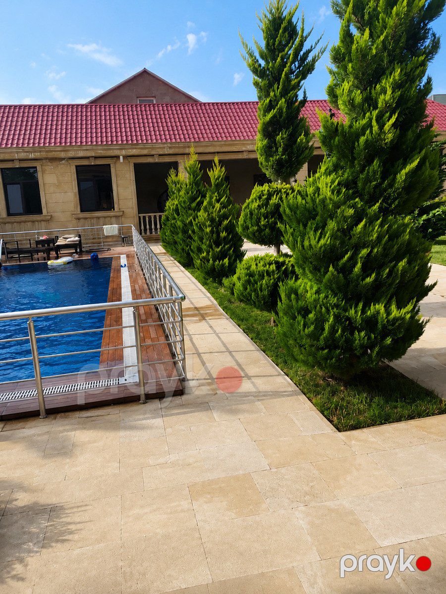 İcarəyə verilir 5 otaqlı həyət evi/bağ evi 200 m² — Ev, villa, Bakı (4)