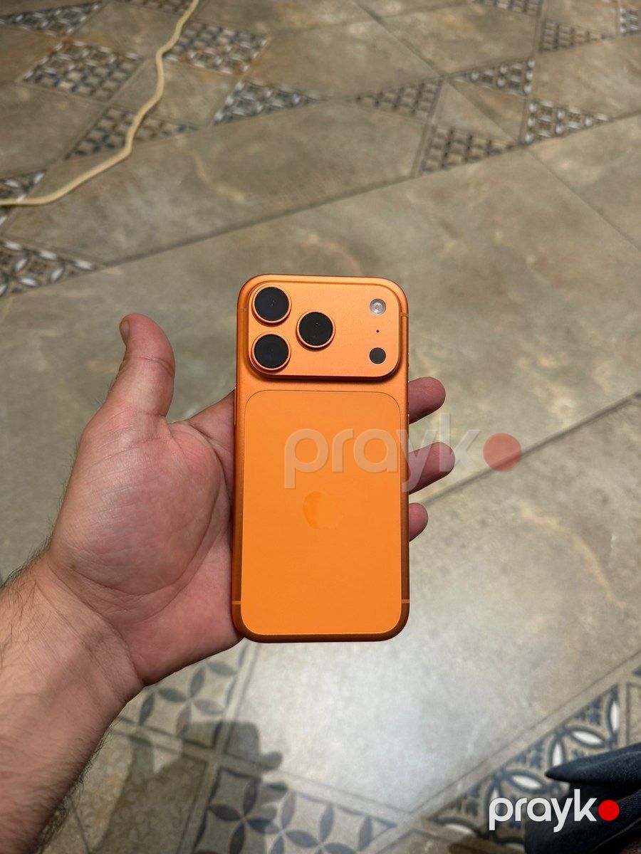 Apple iPhone 17 Pro Cosmic Orange 256GB/12GB — Smartfonlar, Bakı (2)