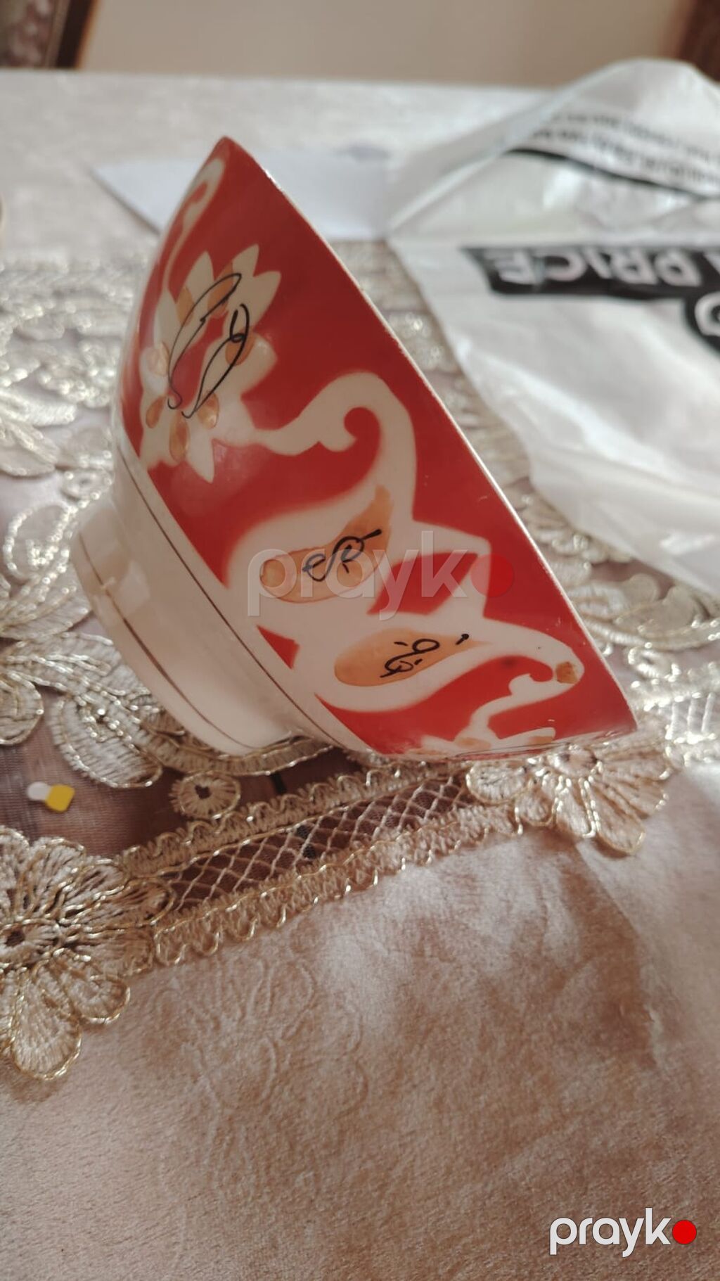 Fincanlar, rəng - Qırmızı, Keramika — Süfrə qabı, Bakı (3)