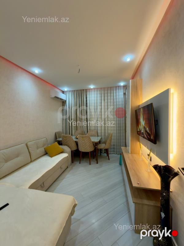 Satılır 2 otaqlı Bina evi menzil (Yeni tikili), 52 m², Binəqədi rayonu — Mənzil, Bakı (2)