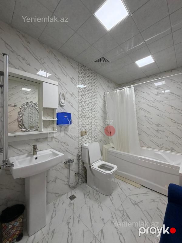 Kirayə 2 otaqlı Bina evi menzil (Yeni tikili), 62 m², Nərimanov rayonu — Mənzil, Bakı (9)