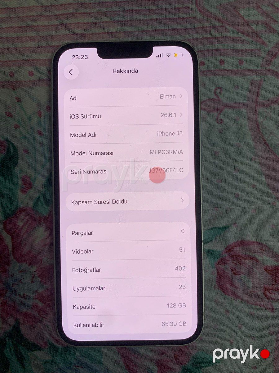 Apple iPhone 13 Starlight 128GB/4GB — Smartfonlar, Bakı (4)