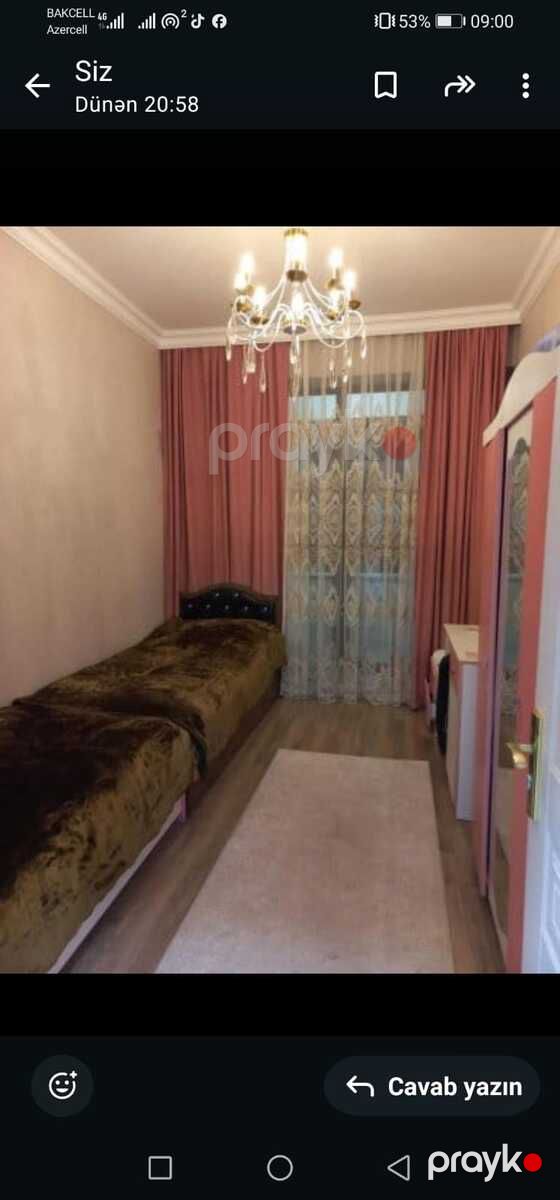 6-otaqlı yeni tikili kirayə verilir, Ümid Əkbərov küç. ev 277, 220 m² — Mənzil, Bakı (10)