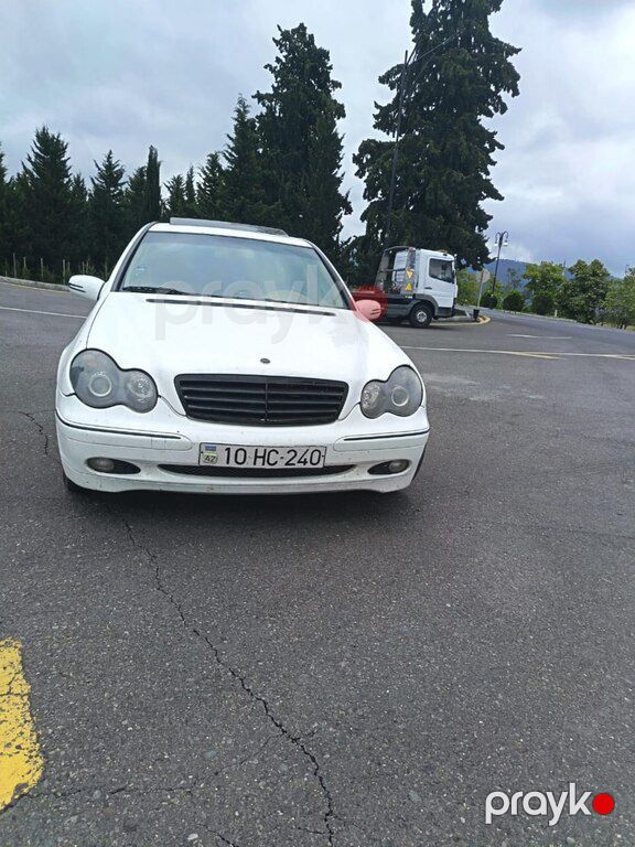 Mercedes C 240, 2.6 L, 2003 il, 400 000 km — Avtomobillər, Qax (9)