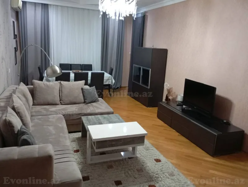 Kirayə verilir 3 otaqlı Mənzil Yeni tikili 165 m² Bakı, Nəsimi r., 28 May m