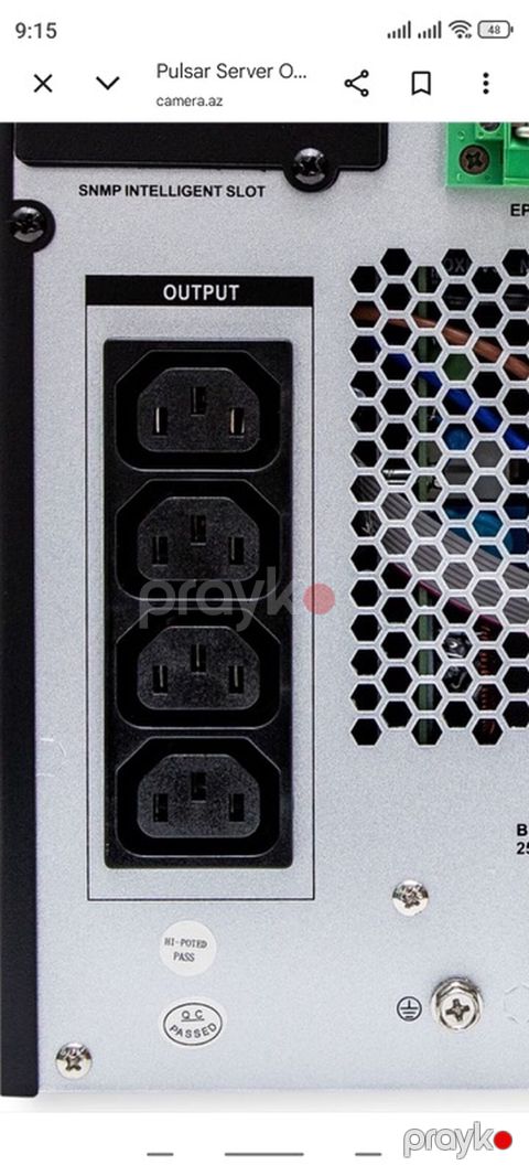 Yeni UPS, 2501 - 3000 Vt, Rozetkaların sayı - 4 — Bakı