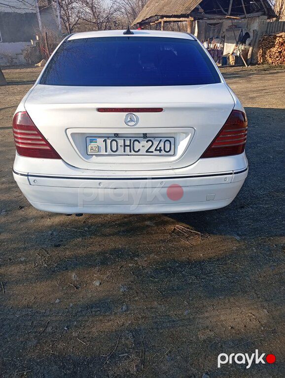 Mercedes C 240, 2.6 L, 2003 il, 400 000 km — Avtomobillər, Qax (3)