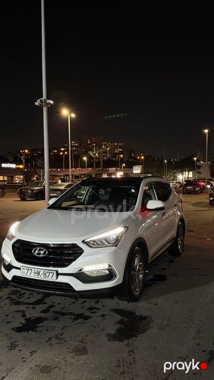 Hyundai Santa Fe, 2.2 L, 2016 il, 222 000 km — Bakı