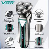 Elektrikli Ülgüc VGR 323 Üzqırxan Bütün məhsularımız Yenidir və — VGR Electronics — Ülgüclər, trimmerlər və epilyatorlar