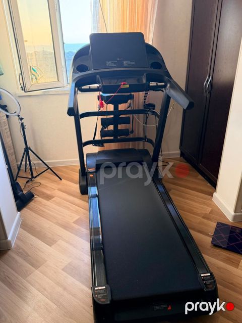 Qaçış trenajoru – evdə kardio və fitnes üçün - Elektriklə işləyən — Bakı