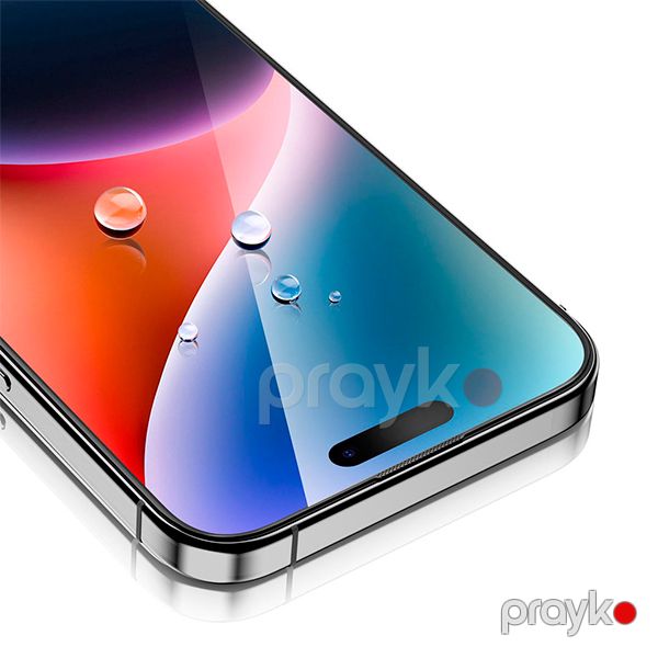 Green Lion 3D Corning Pro Screen Protector for iPhone 15 Pro Max - Clear Şəffaf — Mallar, Bakı (5)