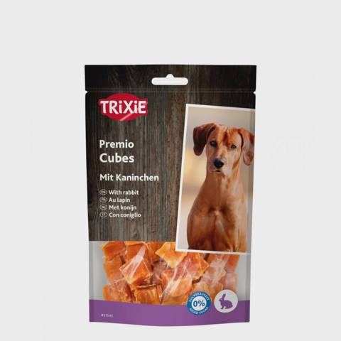 Trixie Rabbit Cubes, itlər üçün mükafat yeməyi, dovşan ilə, 100 q — Pet supplies