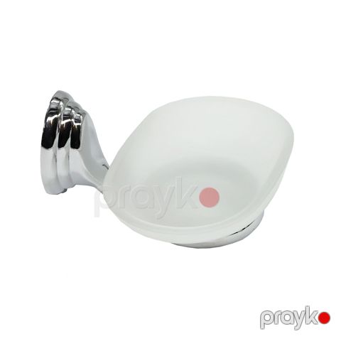 Grand SY30014 mat şüşə sabun qabı oval