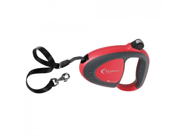 Ferplast Flippy Tech Tape geri çəkilə bilən it qayışı lentlə, 16 x 4 x 12 sm, ölçü L, rəngi qırmızı — Bakı