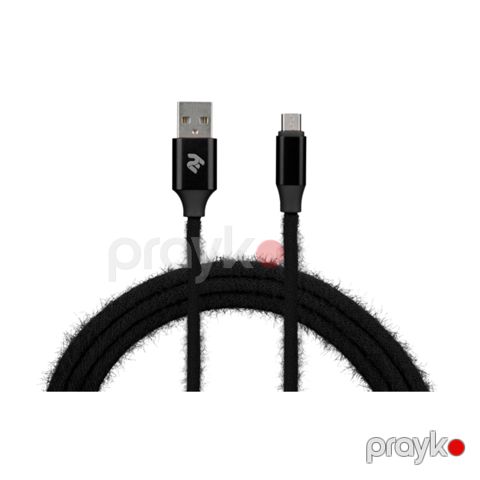 Kabel 2E Fur USB 2.0 to Micro USB Cable/1М/Black — Bakı