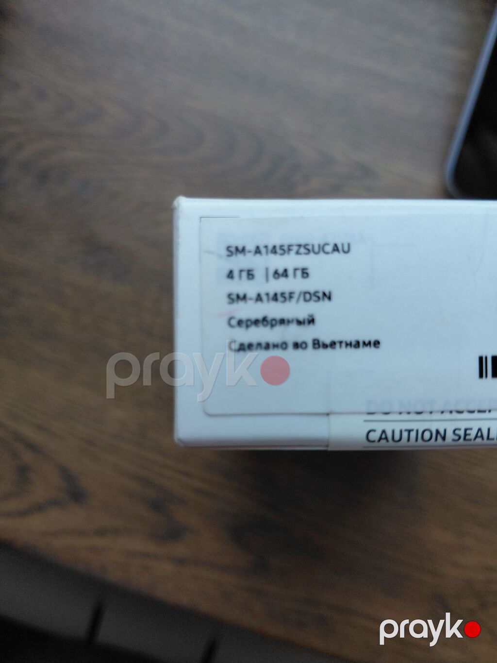 Samsung Galaxy A14, 64 GB, rəng - Boz, Zəmanət, Sensor, Barmaq izi — Samsung, Ağdaş (2)