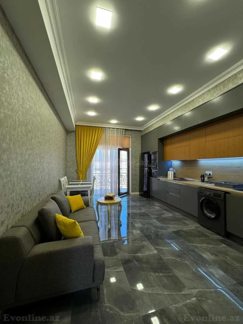 Kirayə verilir 2 otaqlı Mənzil Yeni tikili 100 m² Bakı, Xətai r., Ağ şəhər — Mənzil, Bakı (8)