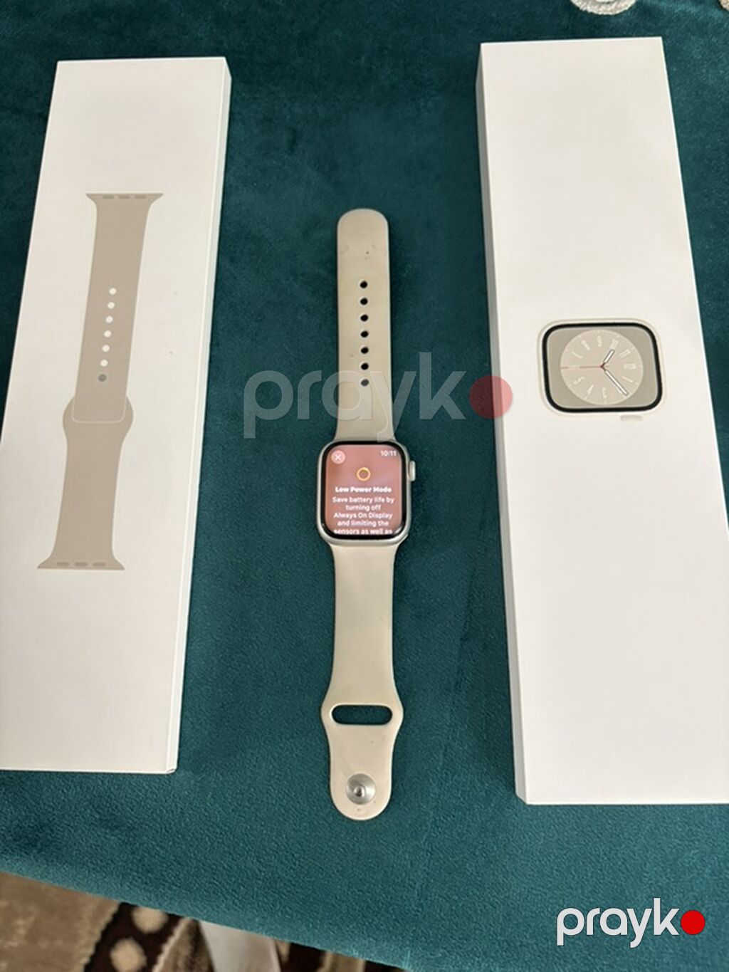 Apple Watch Series 8 Tam ideal vəziyyətdədir demek olar heç — Ağıllı saatlar, Bakı (2)