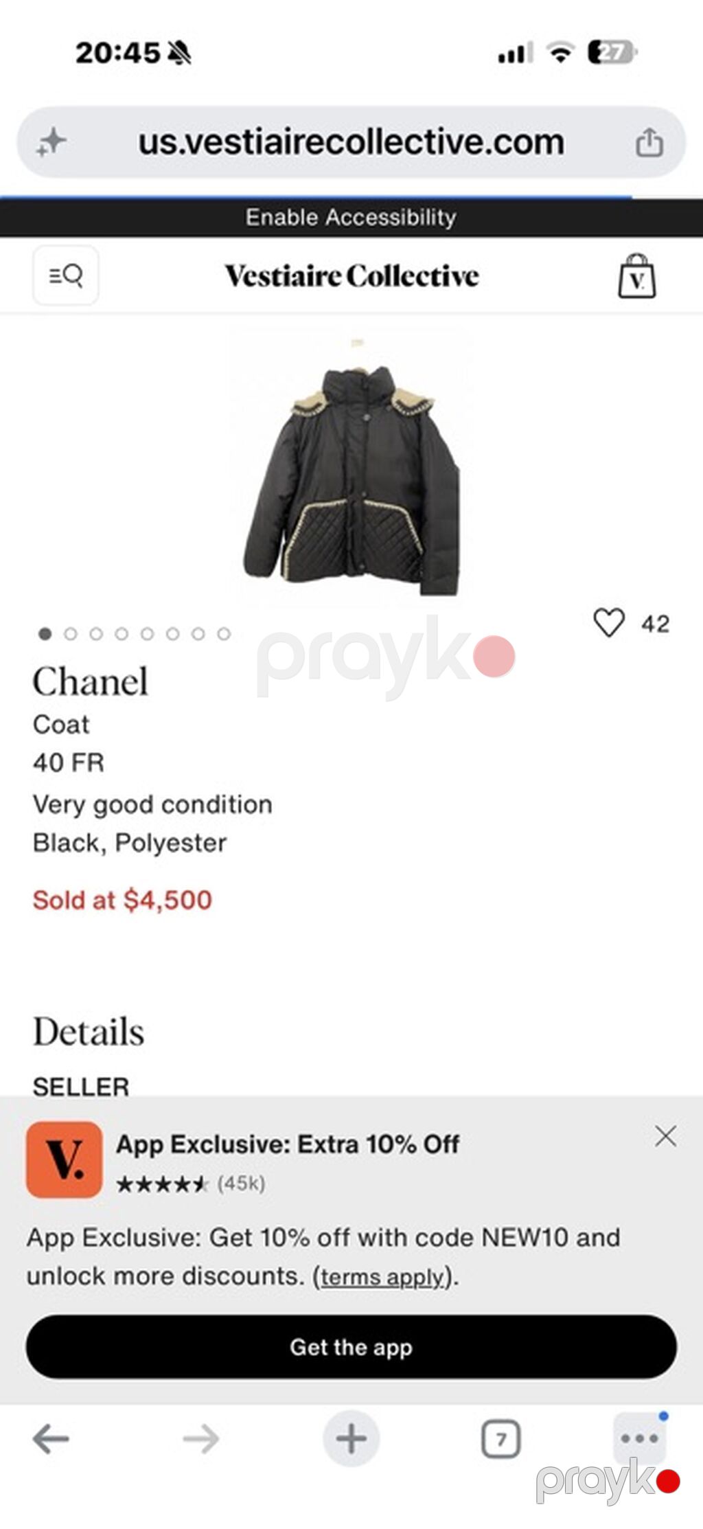 Puxovik kurtka, Chanel, M — Jaketlər, Bakı (2)