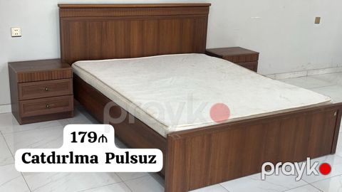 Taxt satılır - Material: taxta/laminat örtüklü, klassik qəhvəyi rəng — Bakı