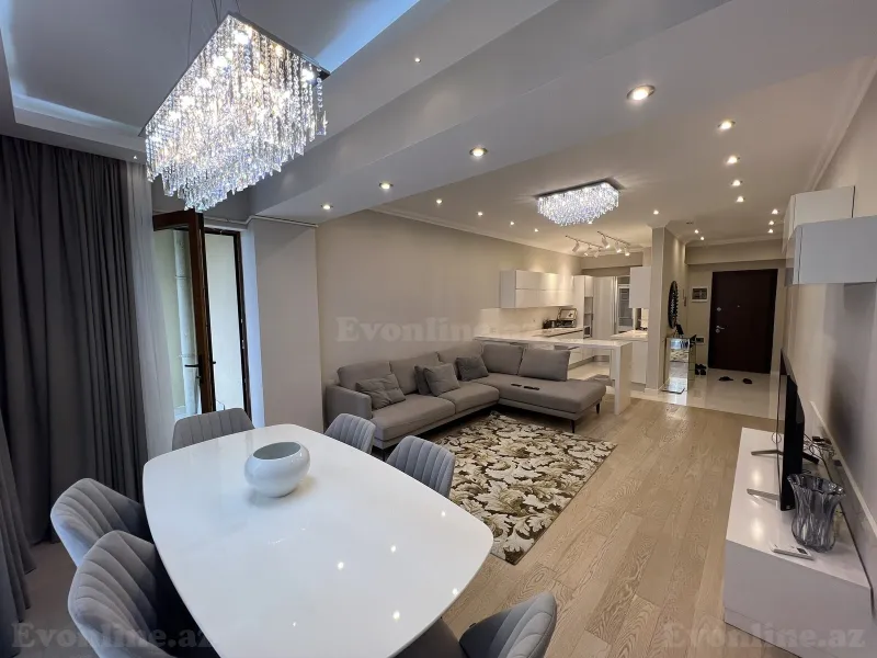Kirayə verilir 3 otaqlı Mənzil Yeni tikili 120 m² Bakı, Xətai r — Mənzil, Bakı (4)