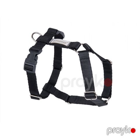 Qayış Amiplay itlər üçün, qara, pambıq, S ölçü — Bakı