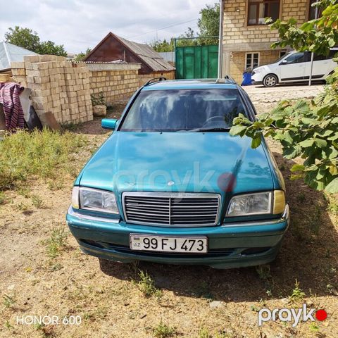 Mercedes C 180, 1.8 L, 2000 il, 576 340 km — Şamaxı