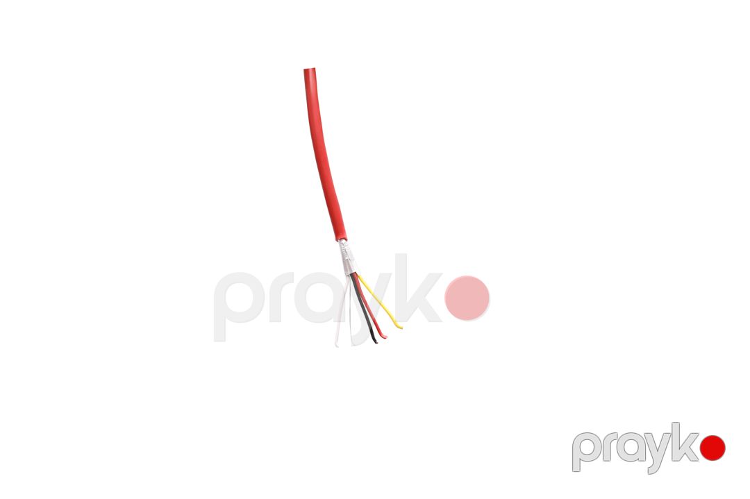Yanğın siqnal kabeli (qırmızı) 2*2*0,8 + 0,40 mm — Elektrika, Bakı (2)