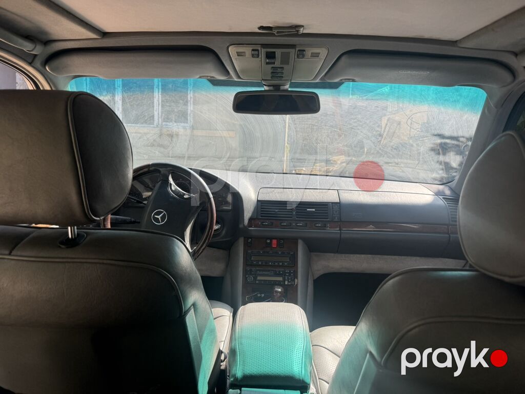 Mercedes-Benz S-Class W140 sedan - Korpus: qara rəng, klassik W140 — Avtomobillər, Saray (7)