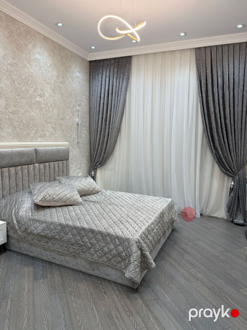 Ağ Şəhərdə 2 otaqlı mənzil kirayə verilir Sahə: 70 m² Mərtəbə: 7-ci — Mənzil, Bakı (6)