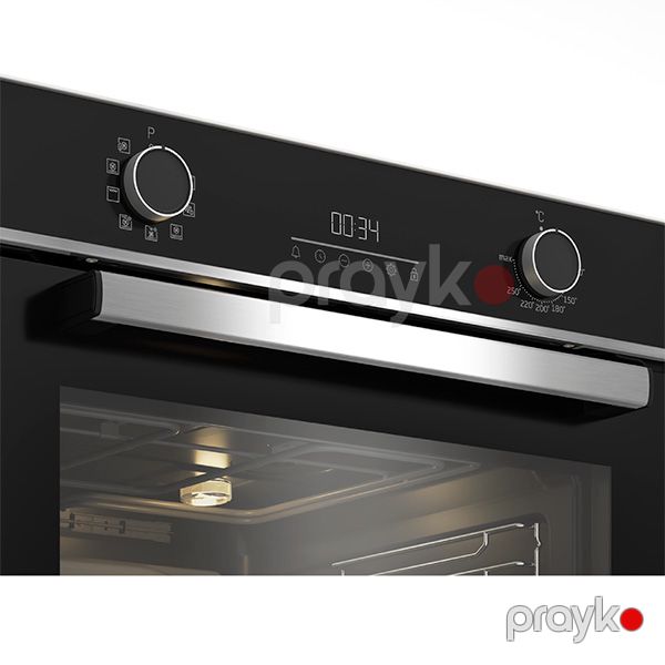 Quraşdırılan soba Beko BBIMA13300XS Black — Mallar, Bakı (2)