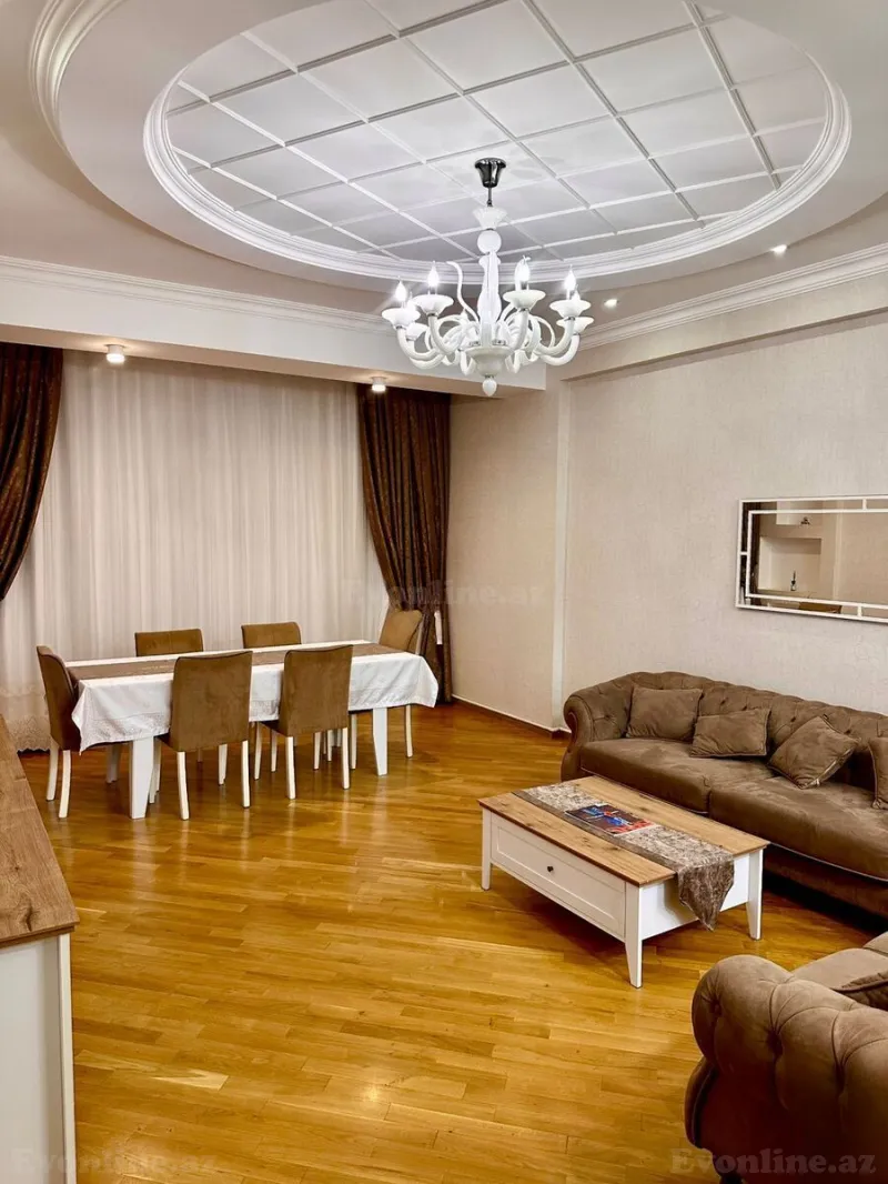 Kirayə verilir 3 otaqlı Mənzil Yeni tikili 120 m² Bakı, Nəsimi r., 28 May m — Bakı