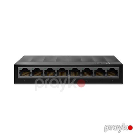 TP-Link 8 Port Gigabit Switch LS1008G Black — Bakı