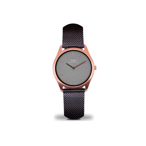 Qol Saatı Unisex VMF TOR V2110/4PC/2M7/17 Gray Rose Gold — Watches
