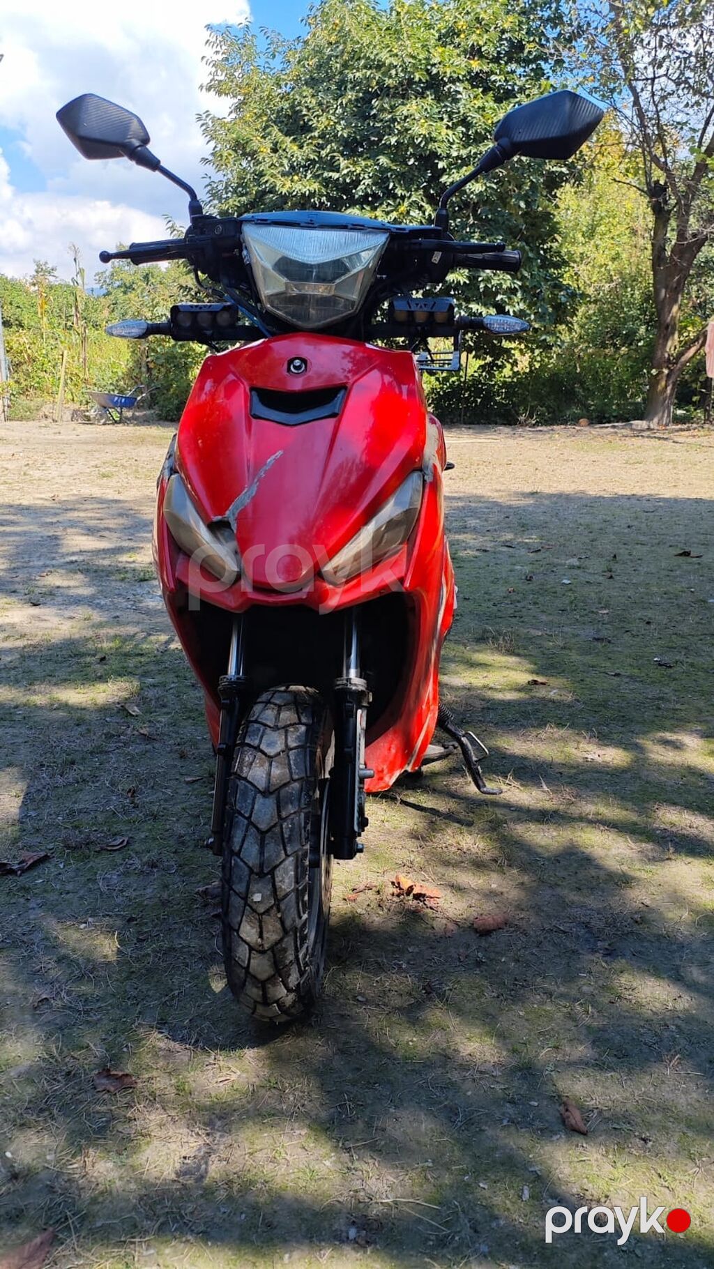 Moon 80cc moped satılır.işlək vəziyətdədir.hər şeyi işləyir.əlavə — Mopedlər və skuterlər, Bakı (3)