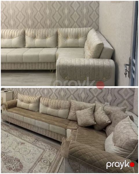 Divan satılır 550₼. Açılır, bazası var.Ünvan Saray. 4444. Sevil1 — Qobu