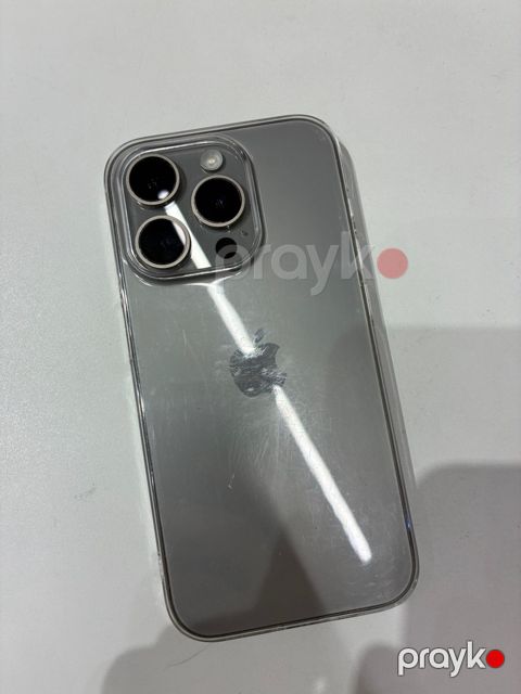 Apple iPhone 15 Pro Natural Titanium 128GB/8GB — Bakı