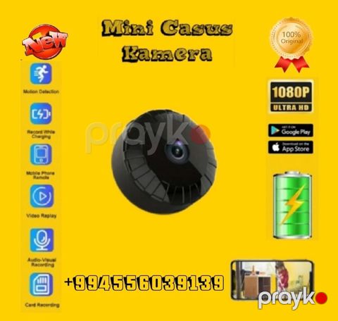 Mini Casus Kamera HD 1080p mini casus kamera gecə versiyası mikro — Sumqayıt