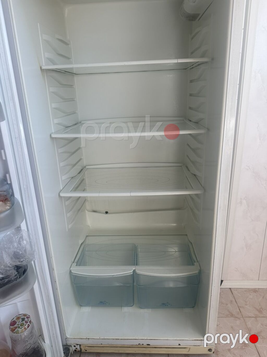 İşlənmiş 1 qapılı Aysberq Soyuducu Satılır, rəng - Ağ — Soyuducular, Bakı (6)
