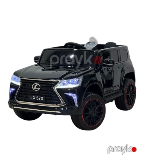 Uşaq elektrikli avtomobili SLMazr/LX570/4x4 qara — Bakı