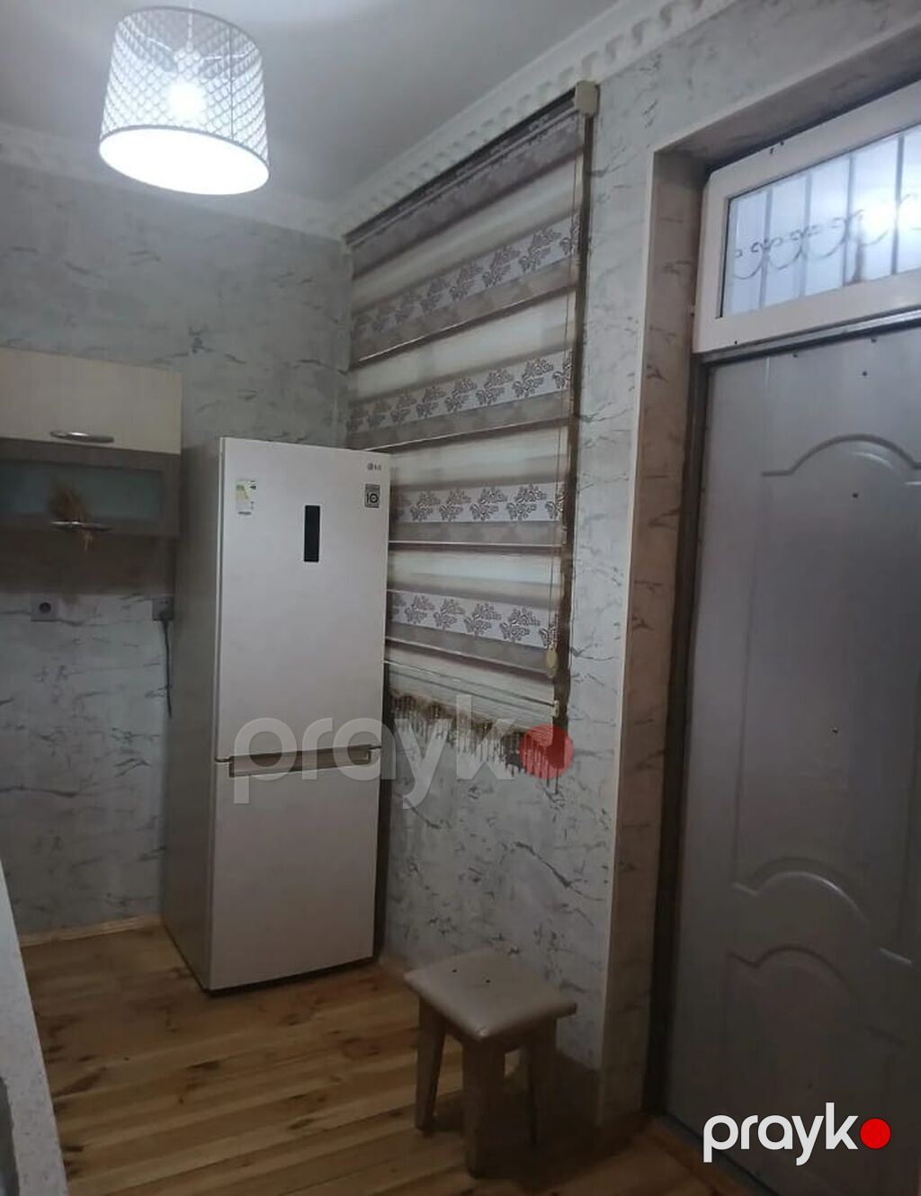 2 otaqlı həyət evi – təmirli və mebellə - Plan: dəhlizdən girişli 2 — Ev, villa, Bakı (7)