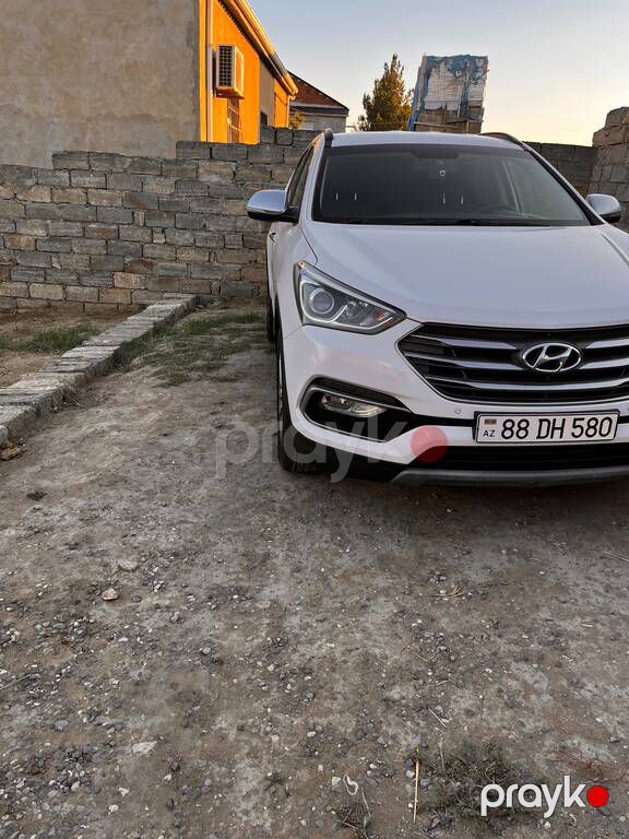Hyundai Santa Fe, 2.0 L, 2017 il, 174 500 km — Avtomobillər, Ağcabədi (2)