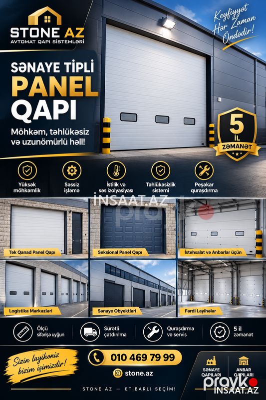 Stone az avtomat qapilar — Pəncərələr, qapılar, balkonlar, Bakı (8)