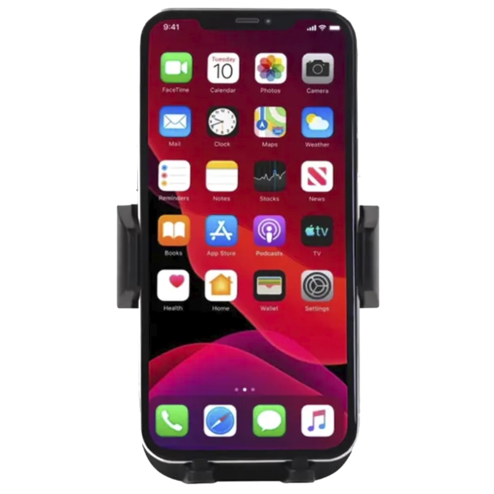 Powerology Universal AirGrip Cradle Vent Car Mount 3.5" Black — Bakı