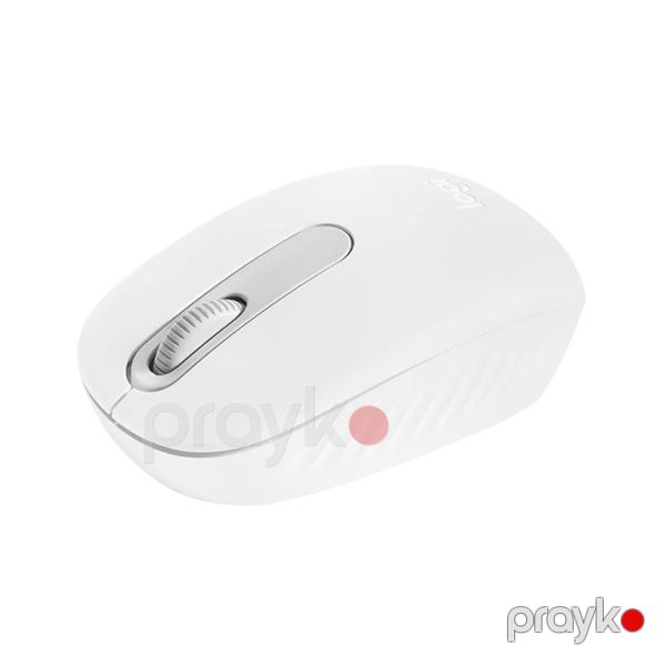 Logitech Wireless Mouse M196 Off White 910-007460 White — Mallar, Bakı (4)