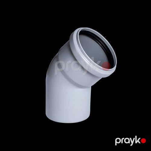 Hıll fan dirsək (kanalizasiya) 45° 75 mm — Santexnika, Bakı (2)