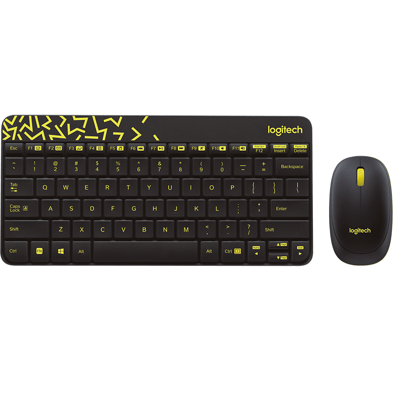 Klaviatura Logitech Destkop MK240 Nano - Rus hərfləri ilə Black — Mallar, Bakı