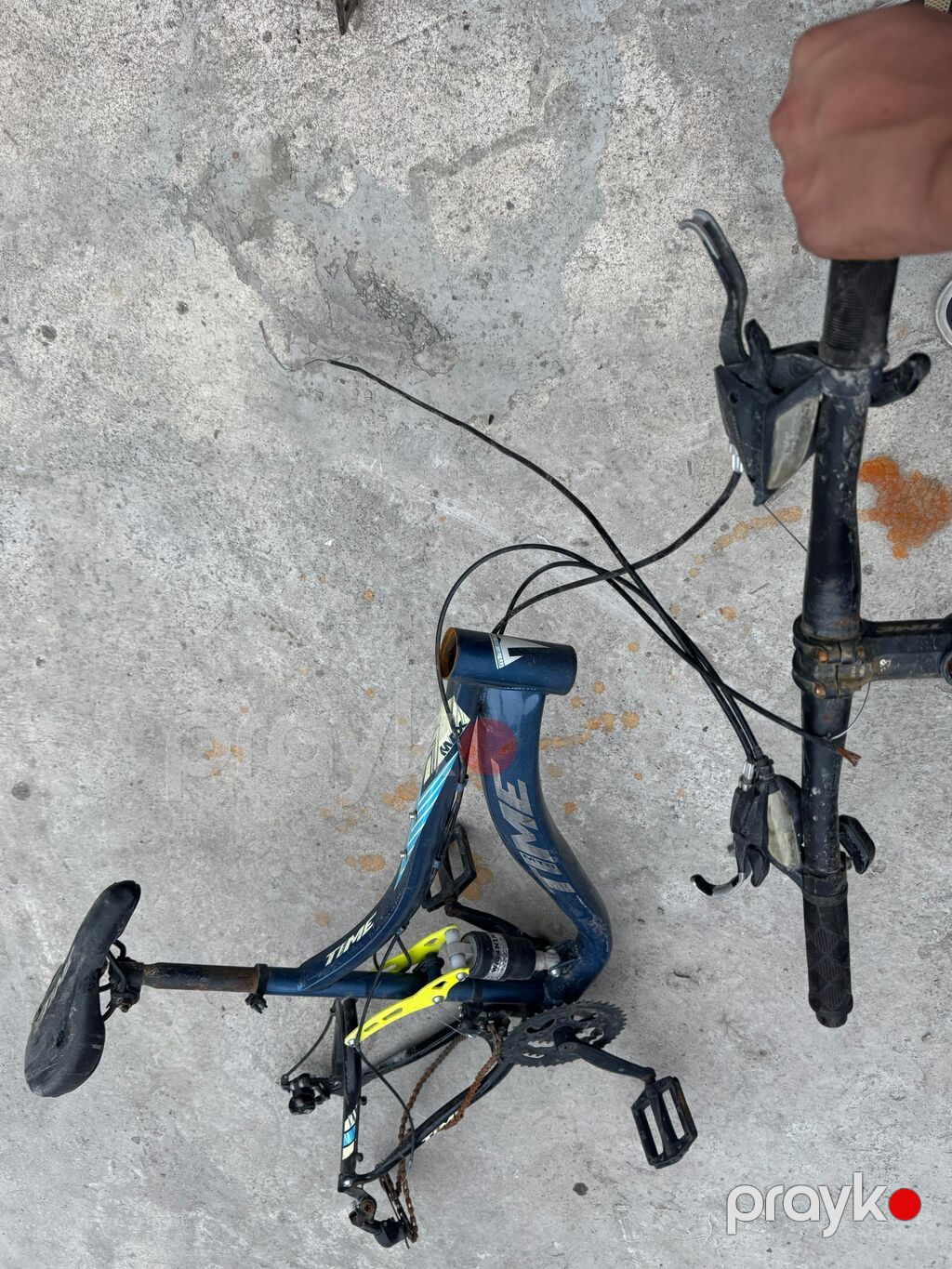 Time velosiped ehtiyyat hissələri təkir ilə birlikdə verilir MTB ön — Ehtiyat hissələri və aksesuarlar, Quba (7)
